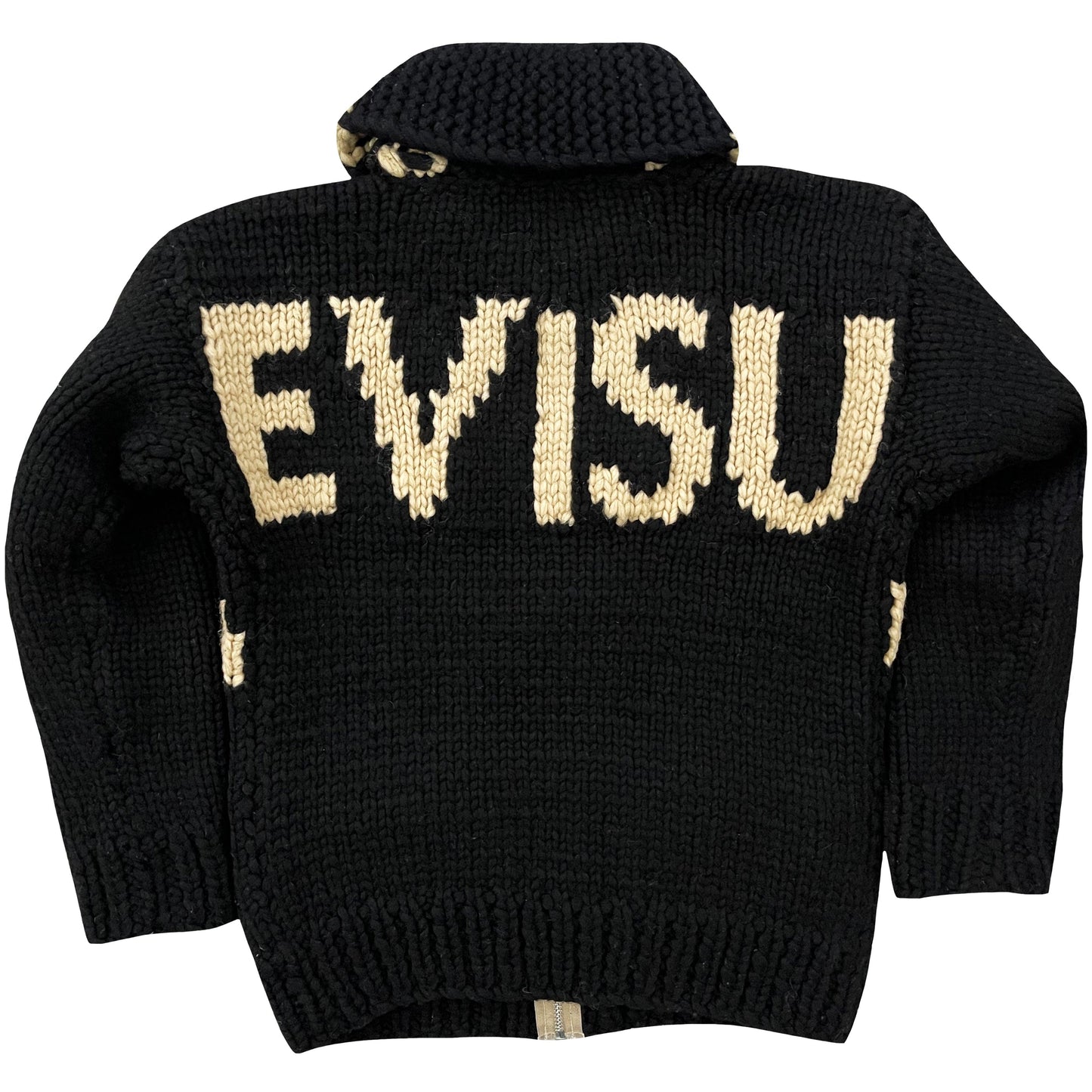 Evisu Cowichan Knitted Cardigan - Known Source