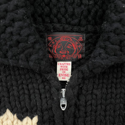 Evisu Cowichan Knitted Cardigan - Known Source