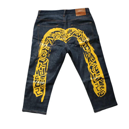 EVISU DAICOCK AZTEC PATTERN JEAN - Known Source