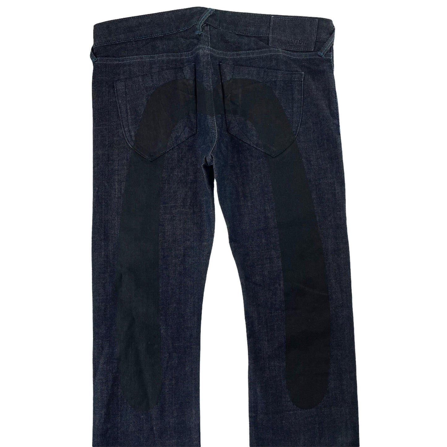 Evisu Daicock Japanese selvedge denim jeans trousers W27 - Known Source