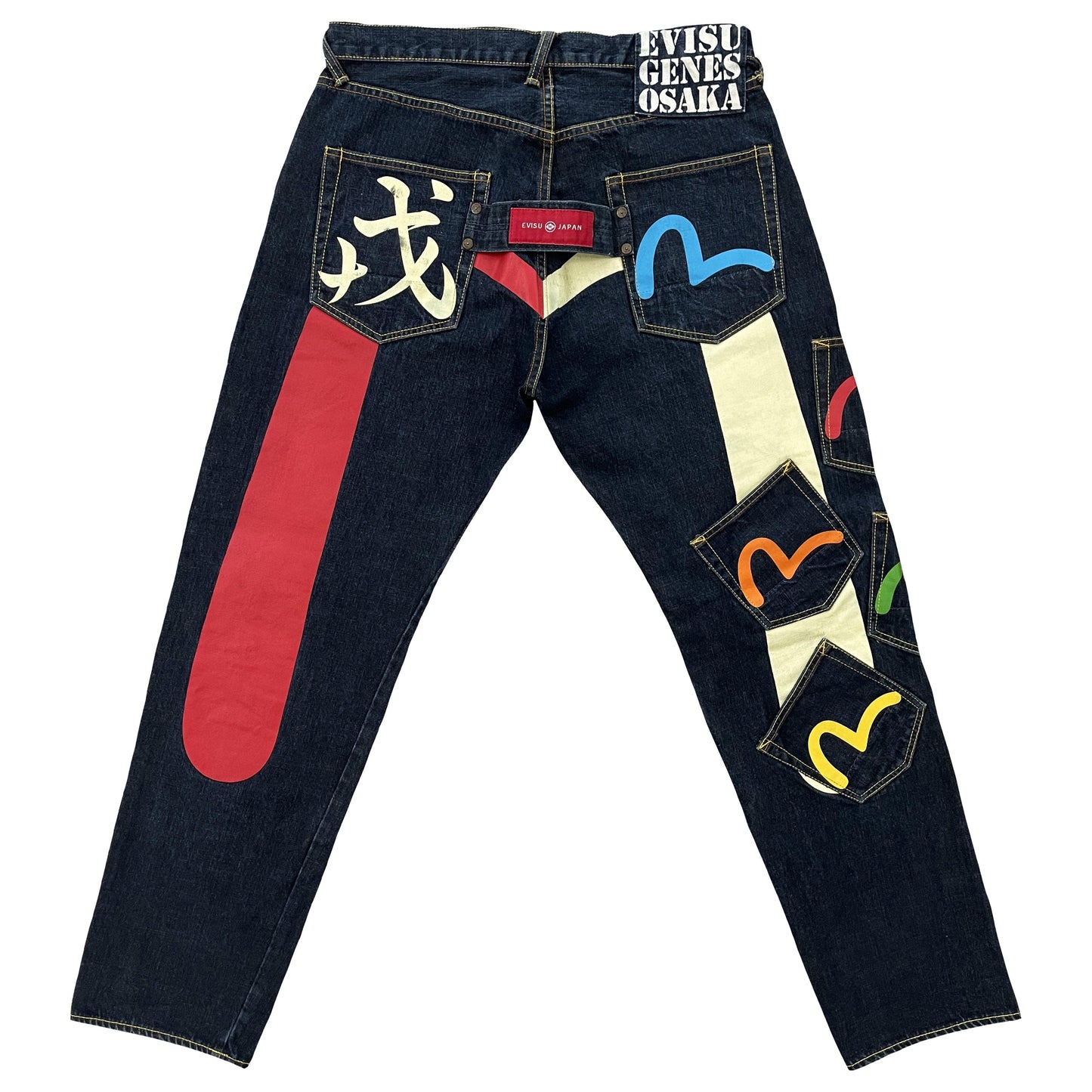 Evisu Daicock Multipocket Jeans - Known Source