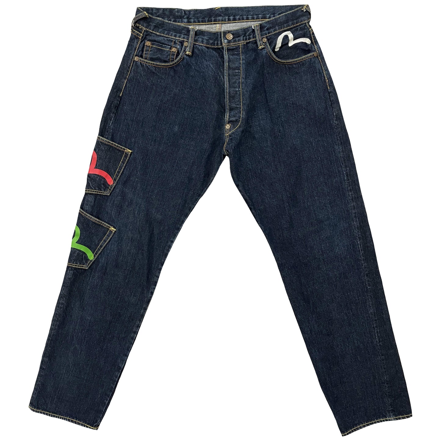 Evisu Daicock Multipocket Jeans - Known Source