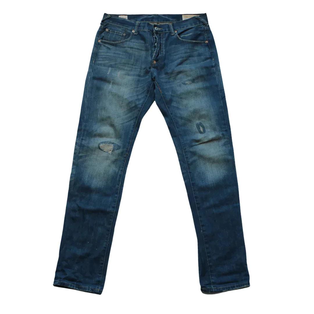 EVISU DISTRESSED DIACOCK JEAN - Known Source