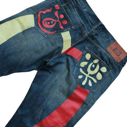 EVISU DISTRESSED DIACOCK JEAN - Known Source