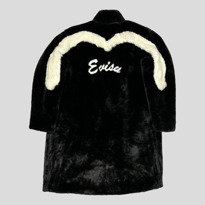 Evisu Faux Fur Daicock Jacket - S-L - Known Source