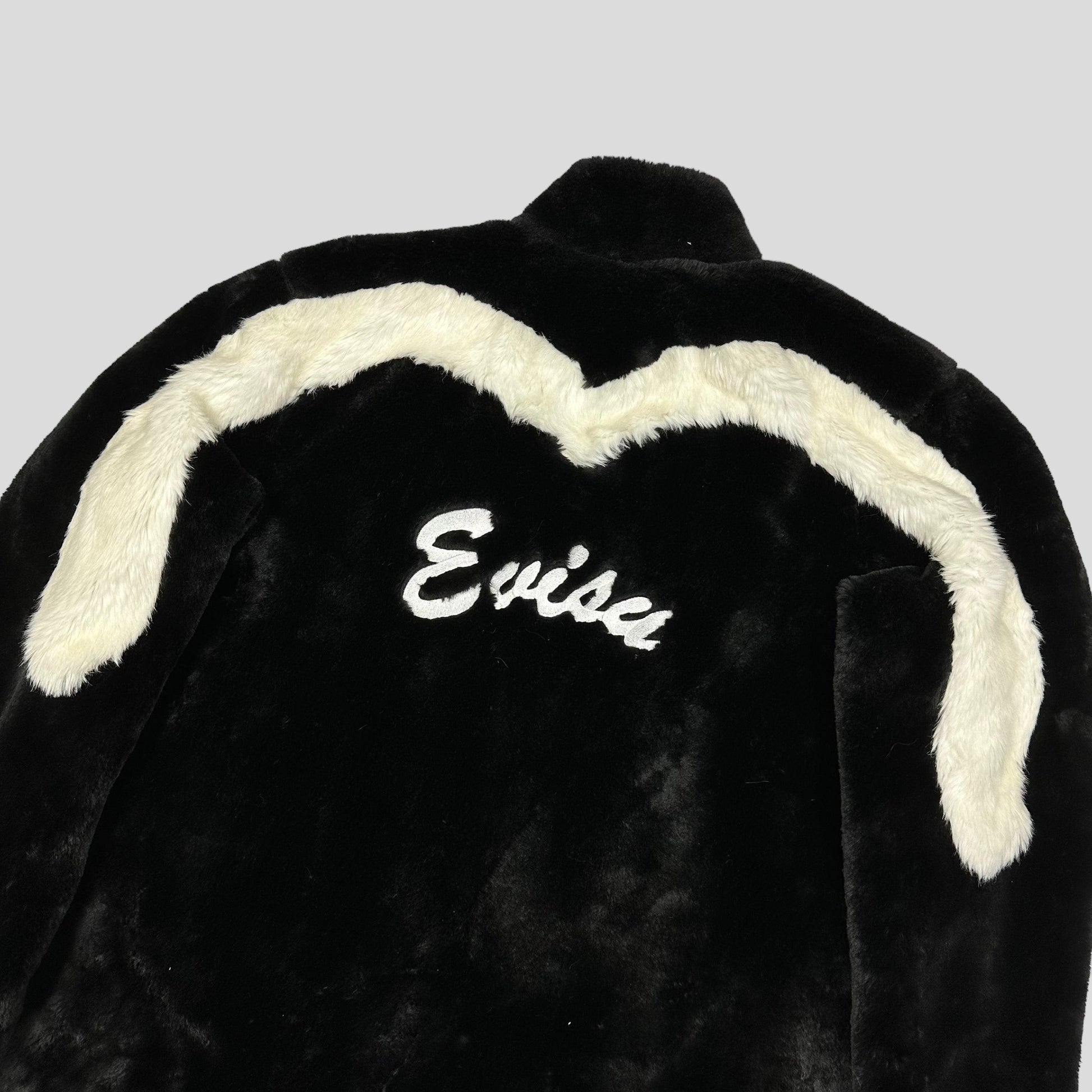 Evisu Faux Fur Daicock Jacket - S-L - Known Source