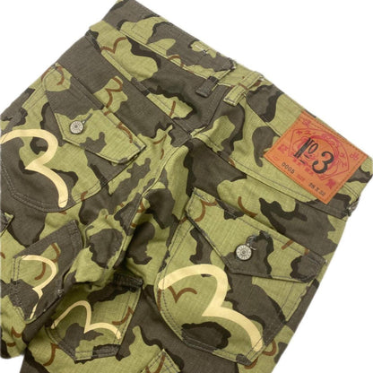 EVISU MULTI POCKET CAMO JEAN - Known Source