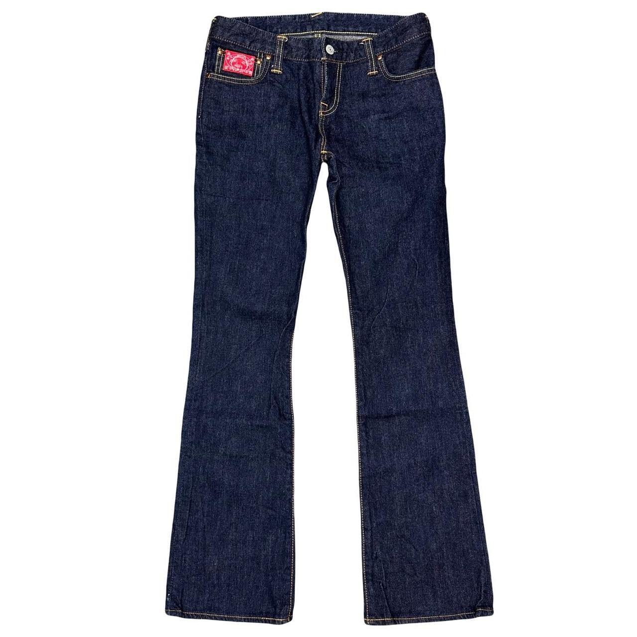 Evisu Selvedge Jeans With Loveheart & Daicock Embroidery ( W28 ) - Known Source