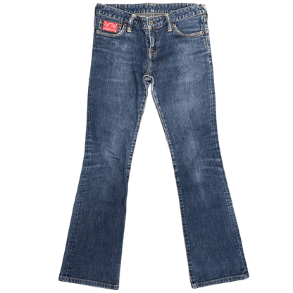 Evisu Selvedge Jeans With Loveheart Embroidery ( W28 ) - Known Source