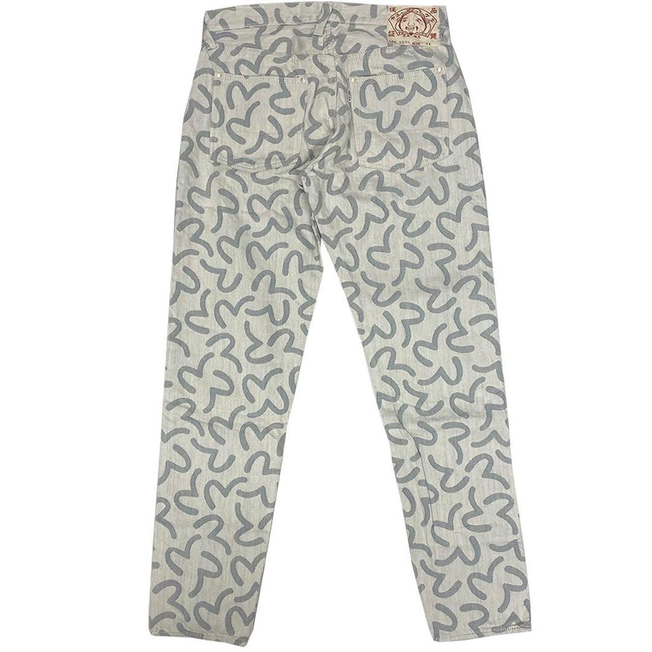 Evisu Selvedge Jeans With Monogram Daicocks ( W34 ) - Known Source