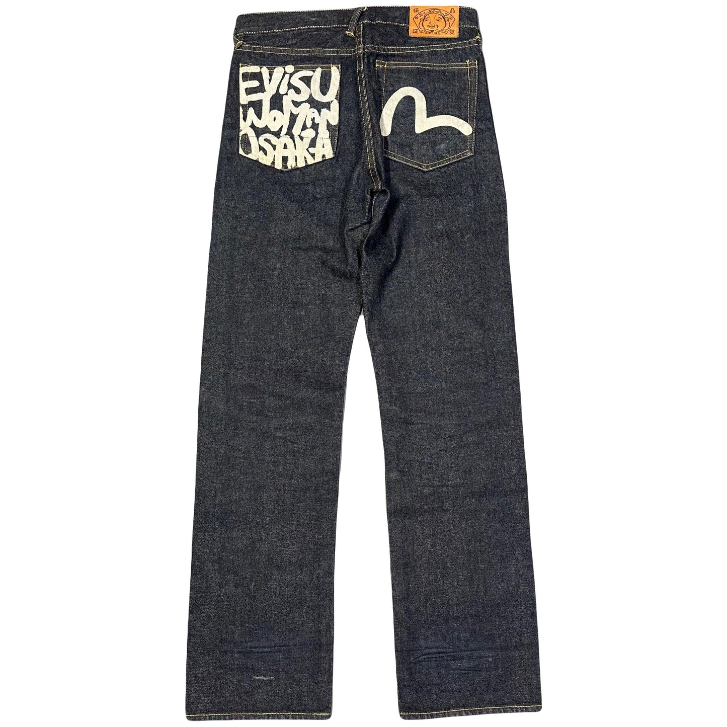 Evisu Selvedge Jeans With ‘Woman Osaka Print’ ( W28 ) - Known Source