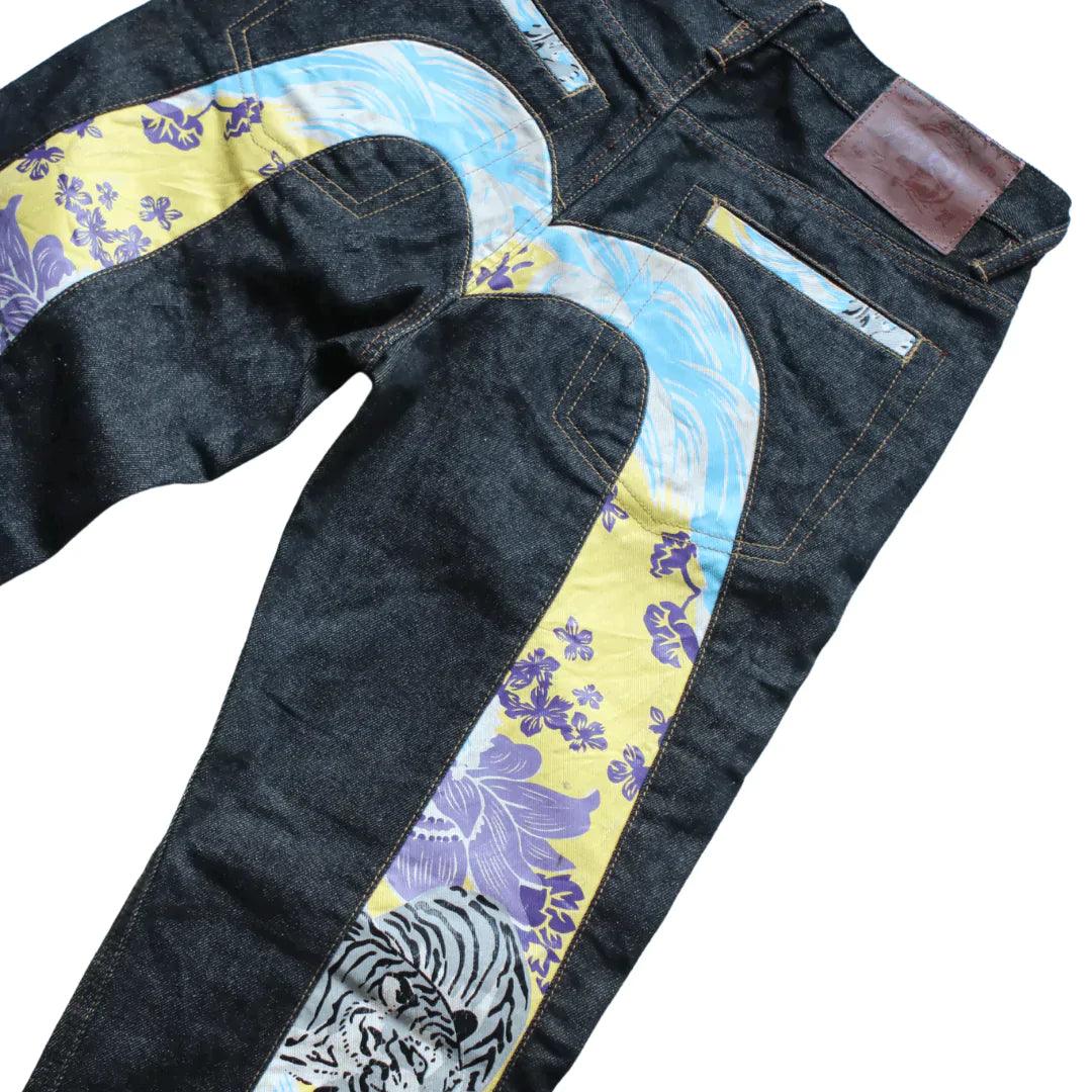 EVISU TIGER PAINTING JEAN - Known Source