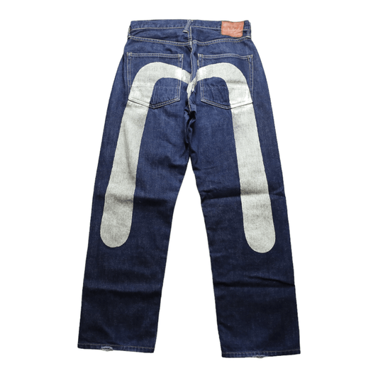 Evisu White Diacock Jeans - Known Source