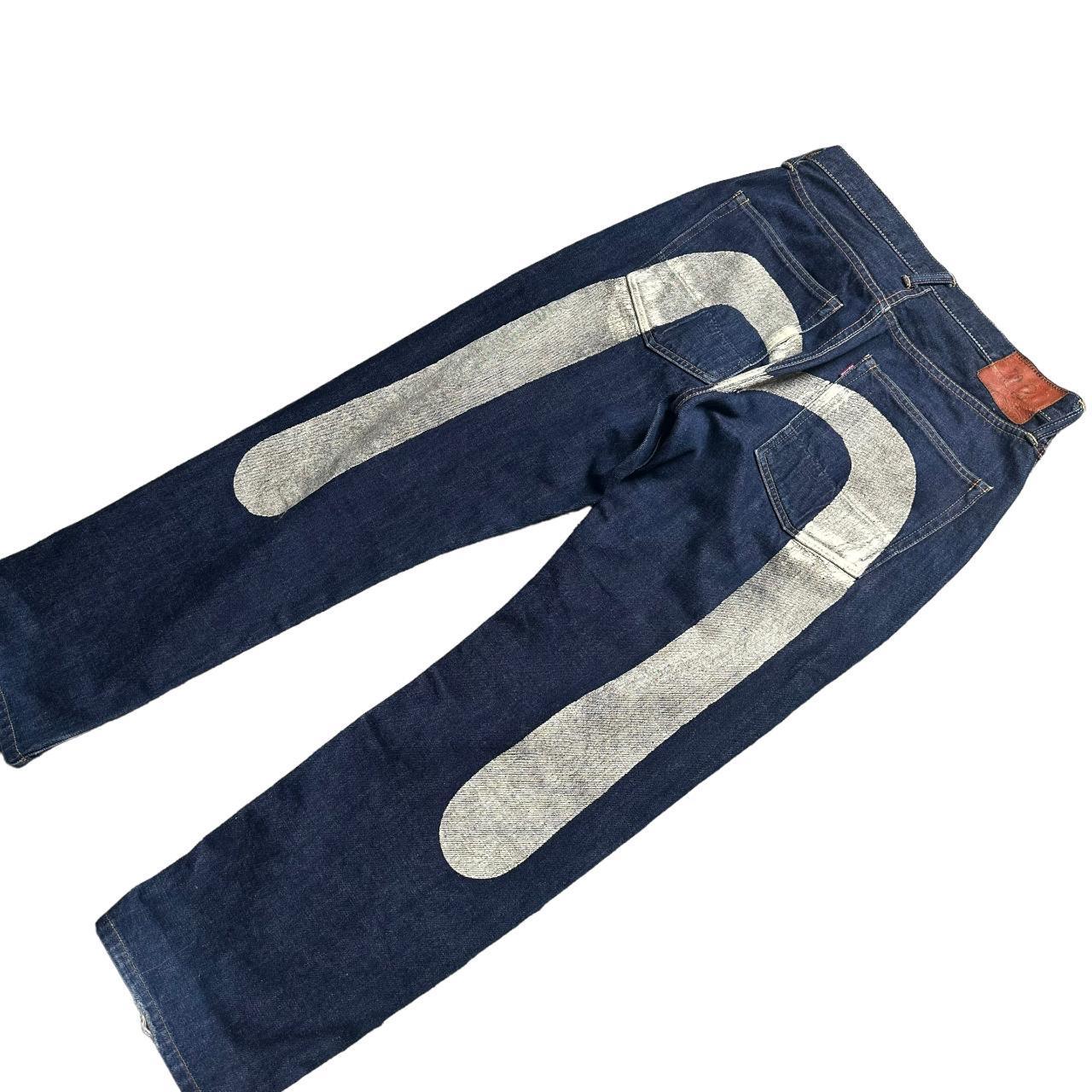 Evisu white Diacock Jeans - Known Source