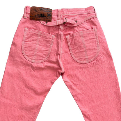 Evisu Yamane Selvedge Pink Jeans - Known Source