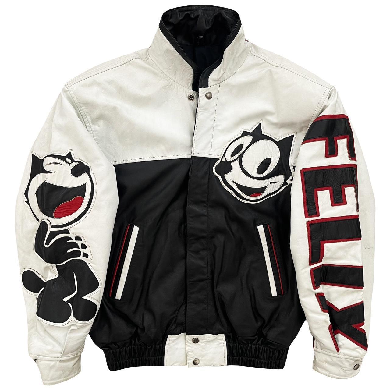 Felix The Cat Leather Bomber Jacket - Known Source