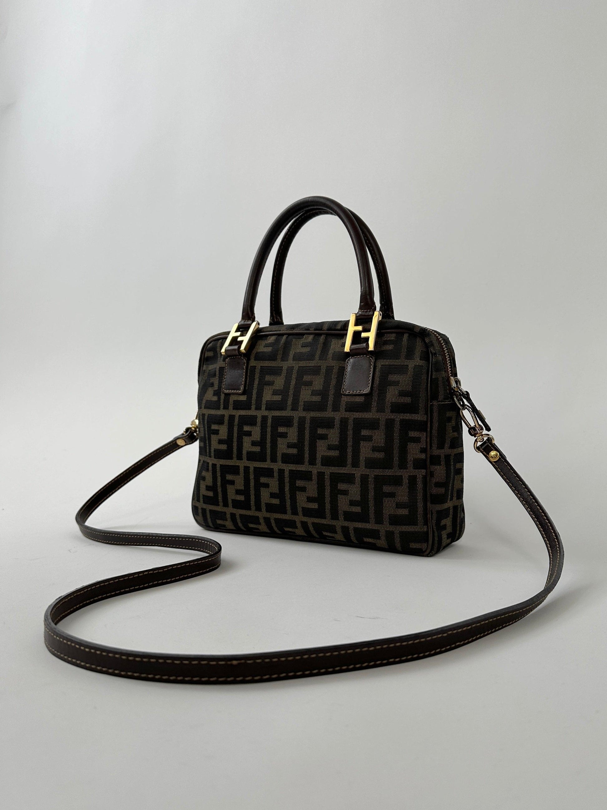 Fendi Zucca Monogram Crossbody Bag - Known Source