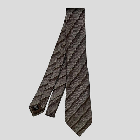 Giorgio Armani 90’s Striped Silk Tie - Known Source