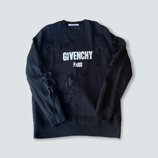 Givenchy Distressed crewneck (M) - Known Source