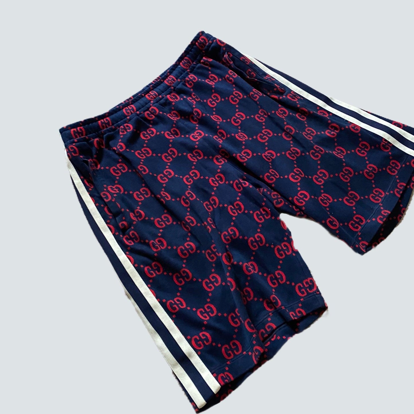 Gucci Jacquard Shorts - Red/Blue (L) - Known Source