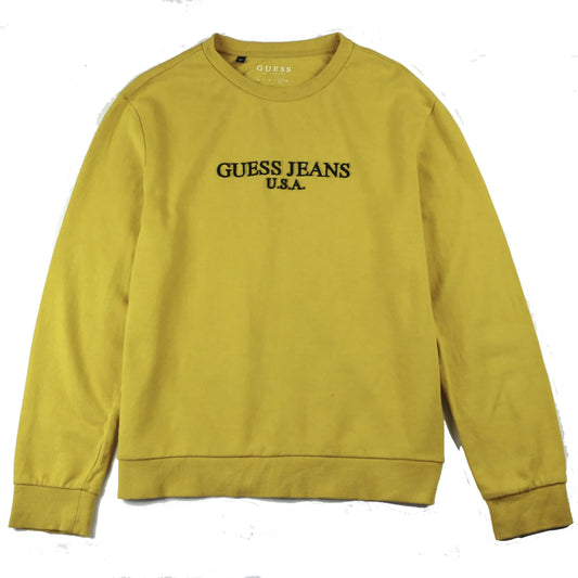 GUESS JEANS CLASSIC CREW SWEAT (L) - Known Source