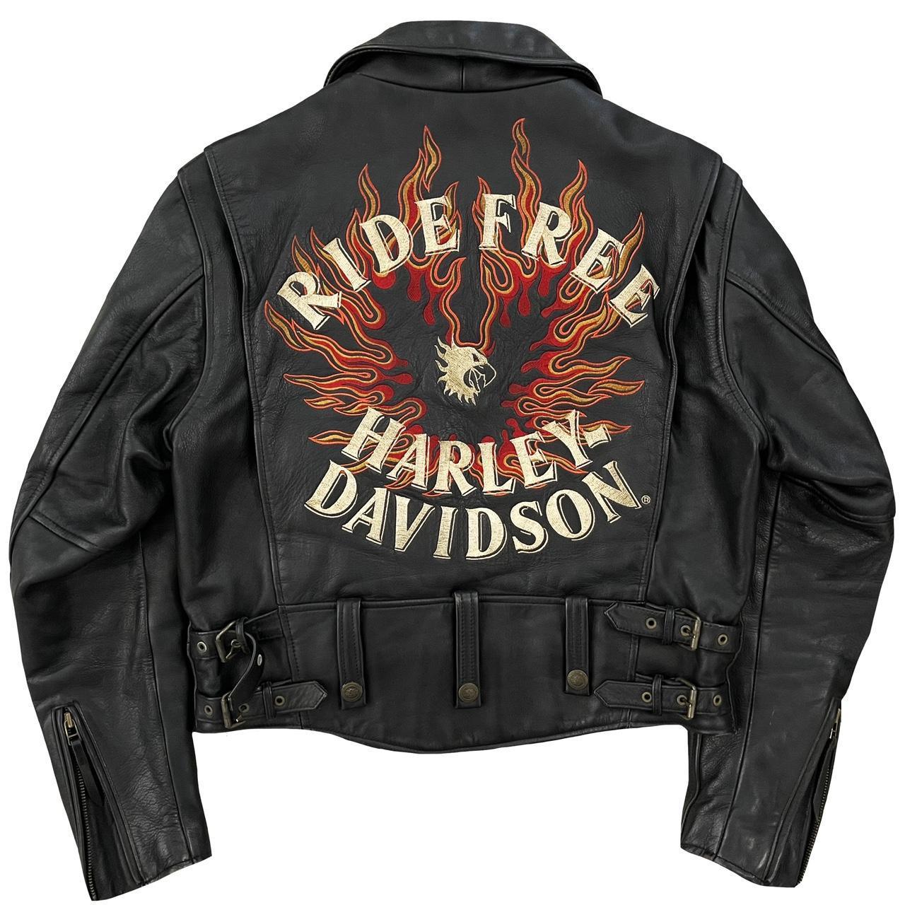 Harley Davidson Leather Biker Jacket - Known Source