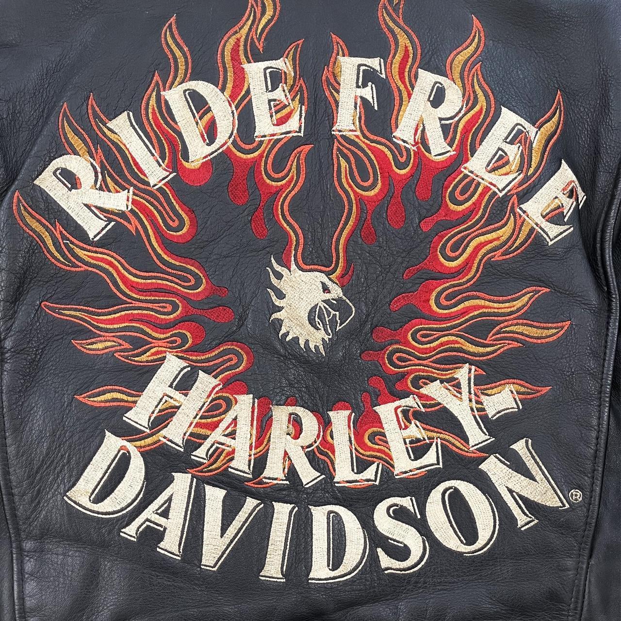 Harley Davidson Leather Biker Jacket - Known Source