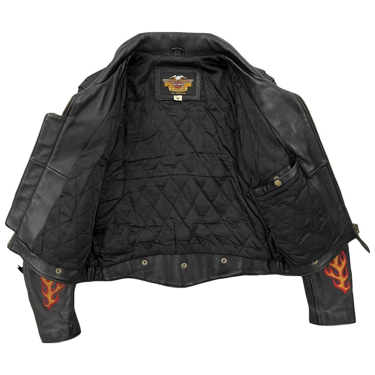 Harley Davidson Leather Biker Jacket - Known Source