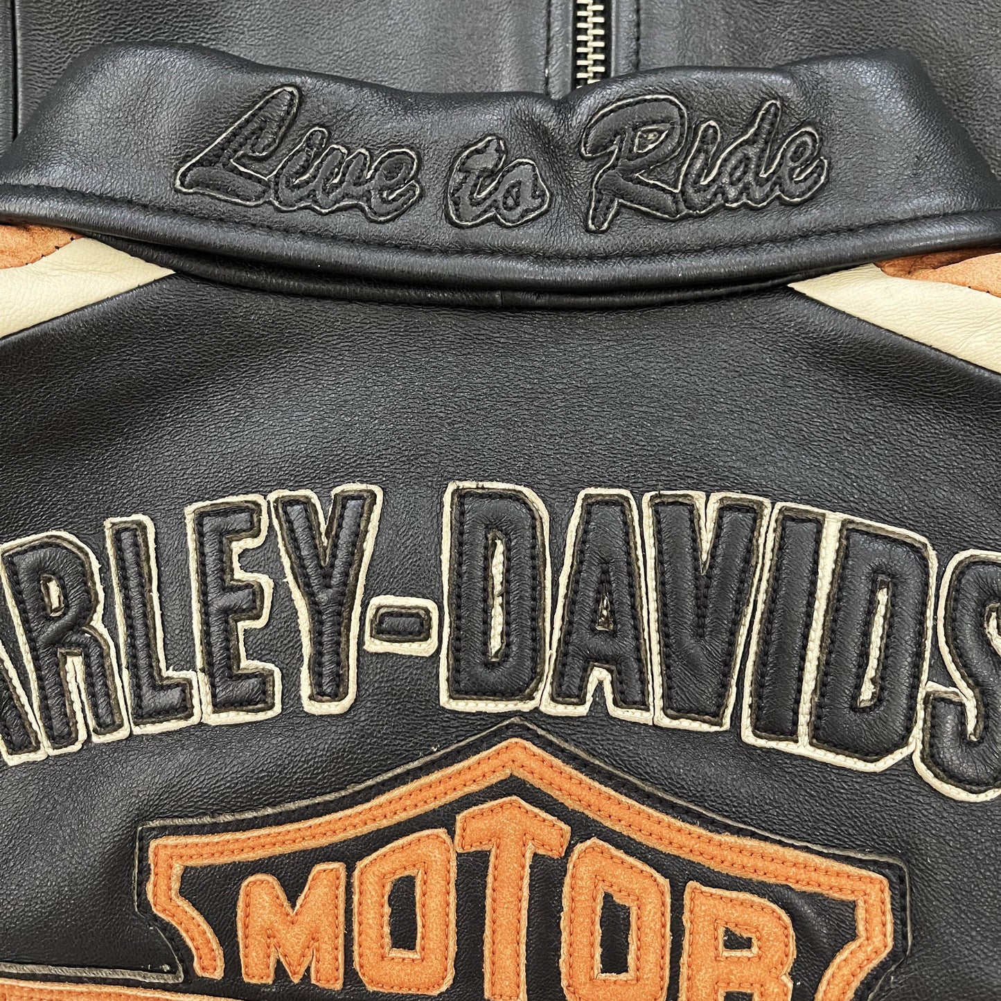 Harley Davidson Leather Biker Jacket - Known Source