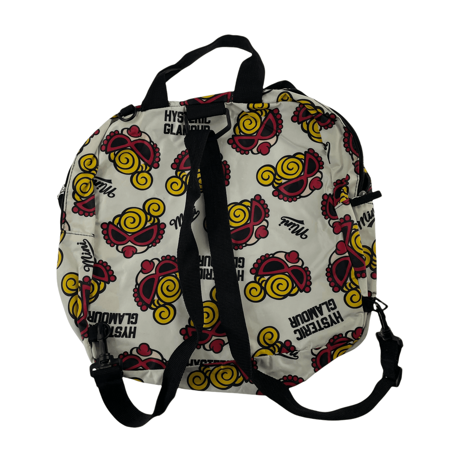 Hysteric Glamour doll print backpack rucksack bag - Known Source