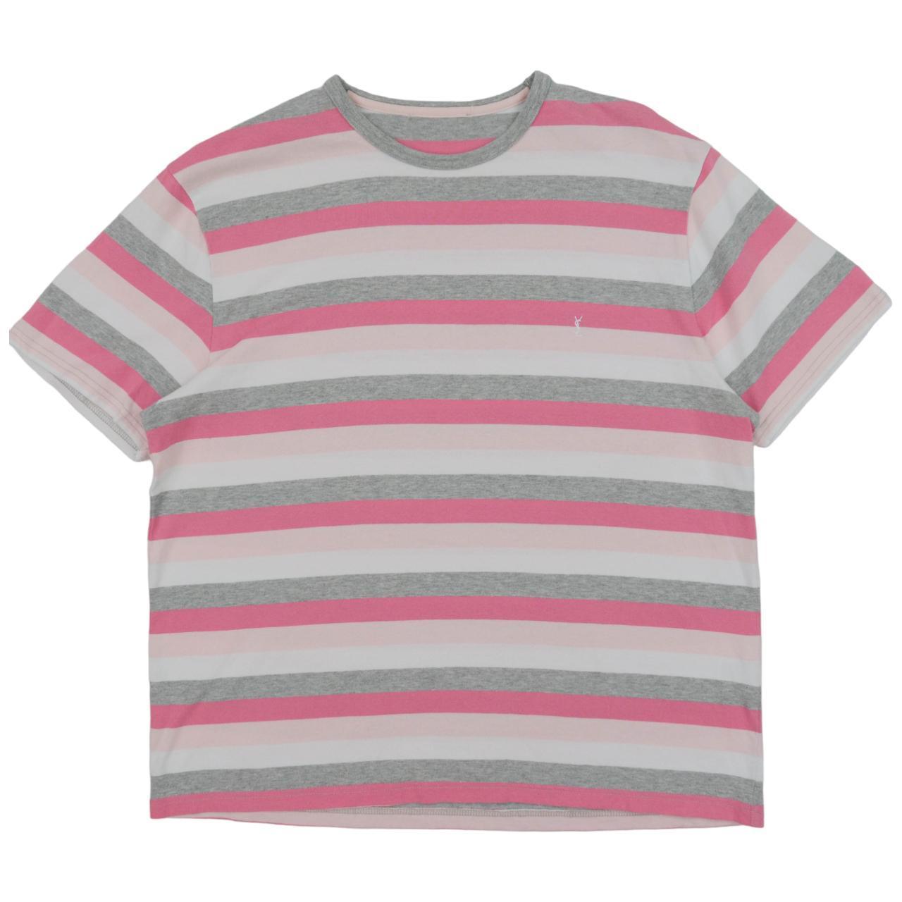 Vintage YSL Yves Saint Laurent Striped T Shirt Size S - Known Source