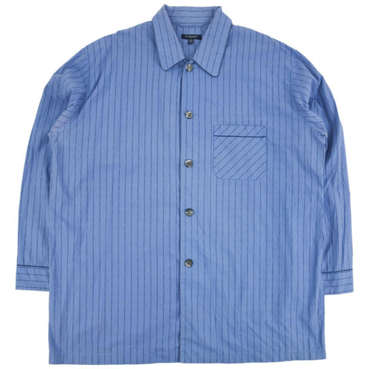 Vintage Burberry Monogram PJ Pyjama Shirt Size XXL - Known Source