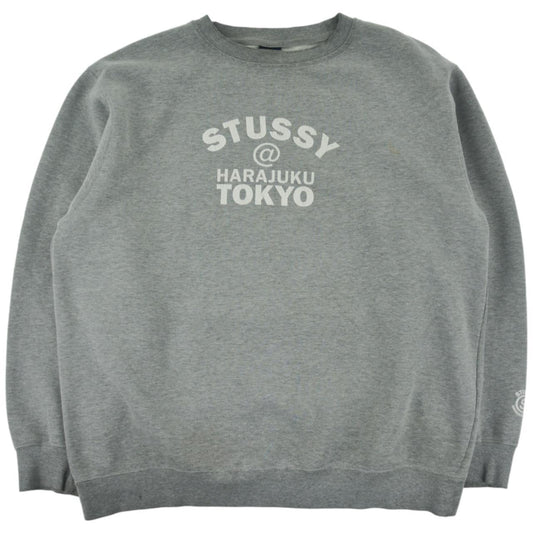 Vintage Stussy Tokyo Harajuku Graphic Sweatshirt Size XL