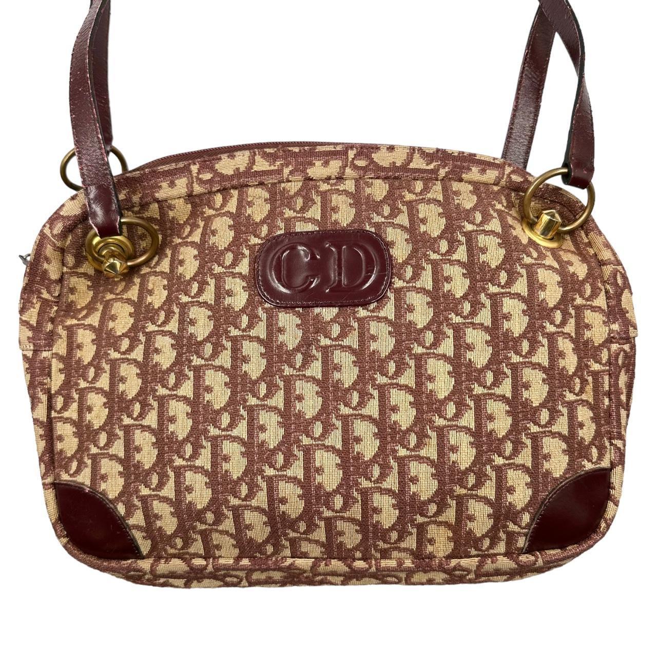 Vintage Dior Monogram Shoulder Bag - Known Source