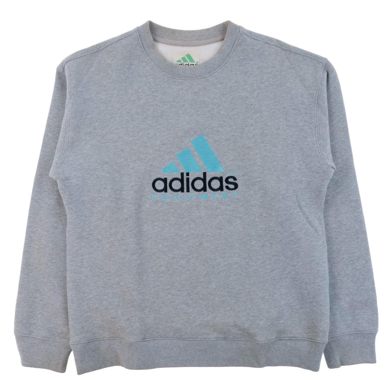 Vintage Adidas Equipment Logo Jumper Size S - Known Source