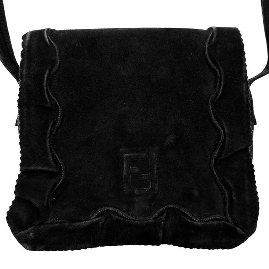 Vintage Fendi suede cross body bag - Known Source