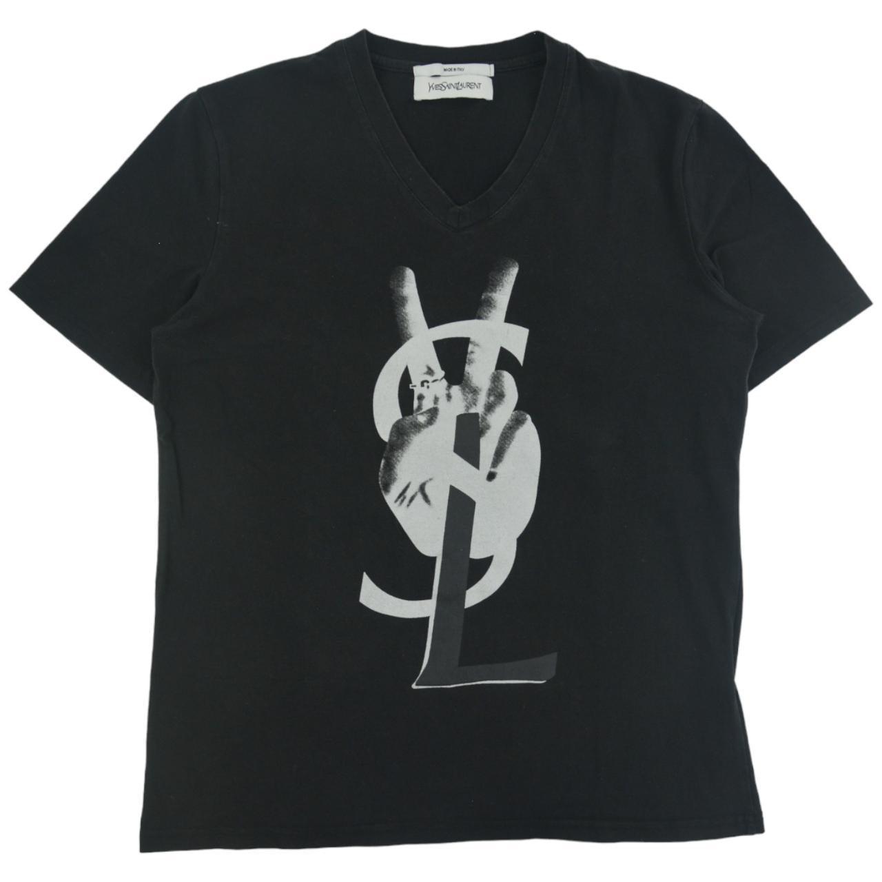 Vintage YSL Yves Saint Laurent Baby Doll Peace T Shirt Woman’s Size L - Known Source