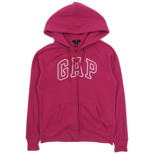 Vintage GAP Logo Zip Up Hoodie Women's Size S - Known Source