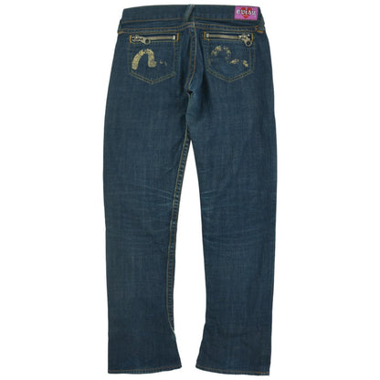Vintage Evisu Double Gull Japanese Denim Jeans Women's Size W28 - Known Source
