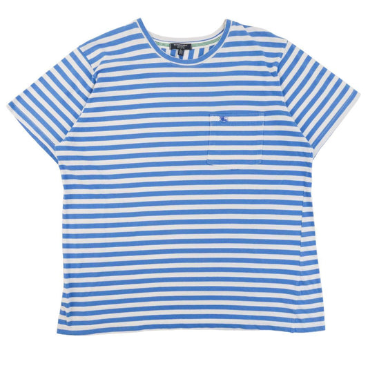 Vintage Burberry Striped T Shirt Size M - Known Source