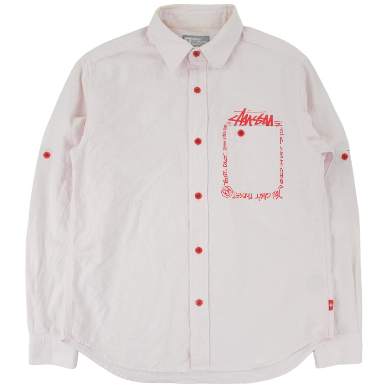 Vintage Stussy Pocket Shirt Size M - Known Source