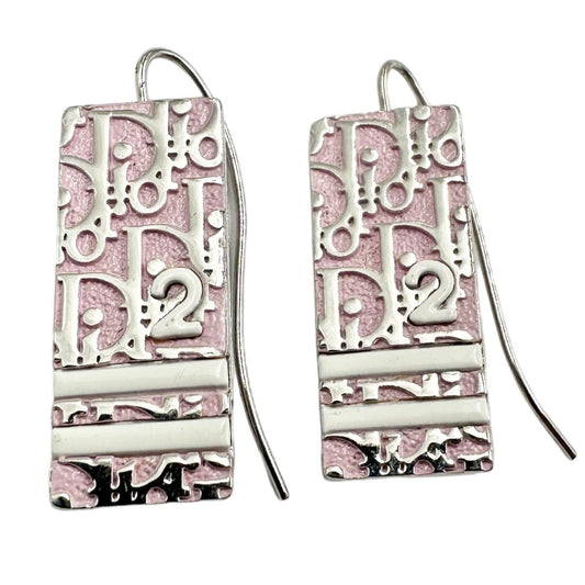 Vintage Dior Monogram Pendant Earrings - Known Source