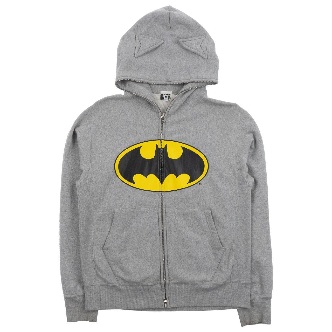 Vintage Bape Batman Full Zip Hoodie Size S - Known Source