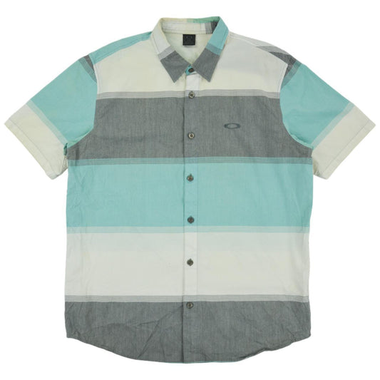 Vintage Oakley Short Sleeve Button Shirt Size L - Known Source