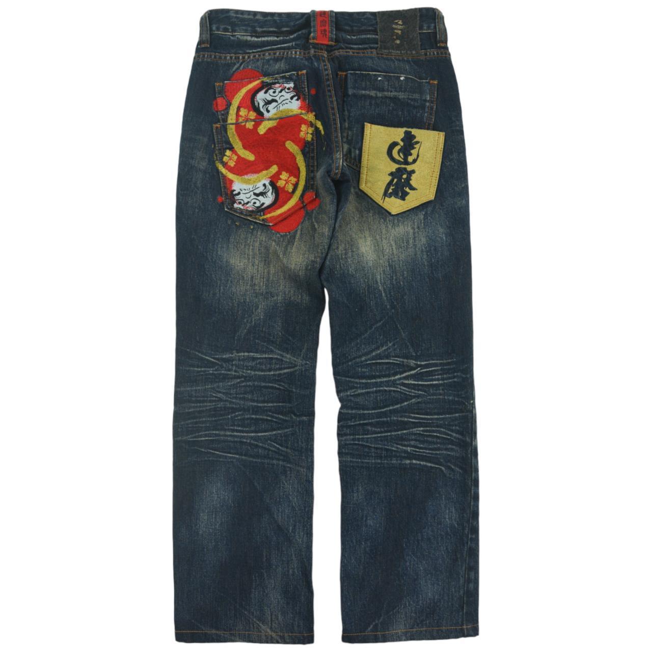 Vintage Big Train Japanese Denim Jeans Size W29 - Known Source
