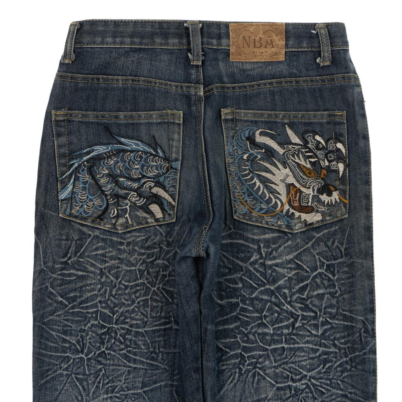 Vintage Dragon Japanese Denim Jeans Size W29 - Known Source