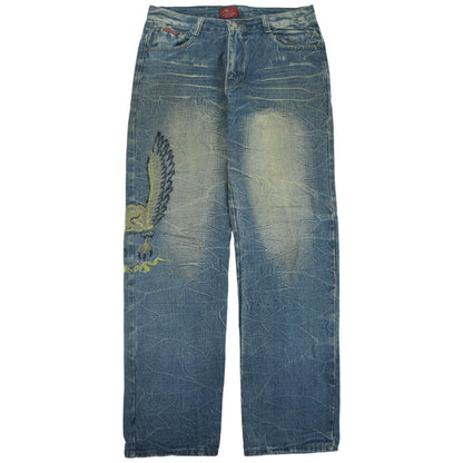 Vintage Eagle Denim Jeans Size W33 - Known Source