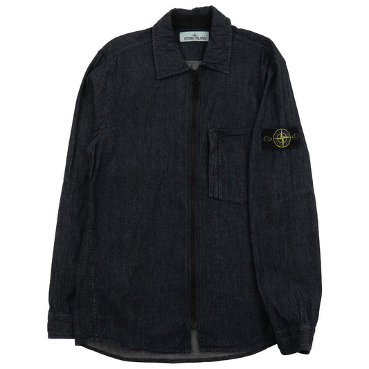 Vintage Stone Island Zip Over Shirt Jacket Size M - Known Source