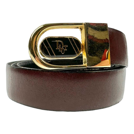 Vintage Dior Buckle leather belt - Known Source
