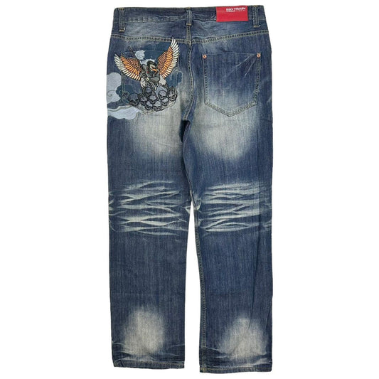 Vintage Eagle Japanese Denim Jeans Trousers W35 - Known Source